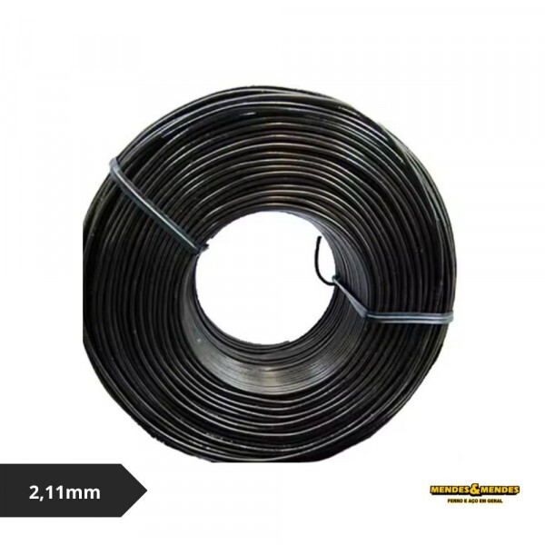 Arame Recozido BWG10 2,11mm Rolo de 1Kg