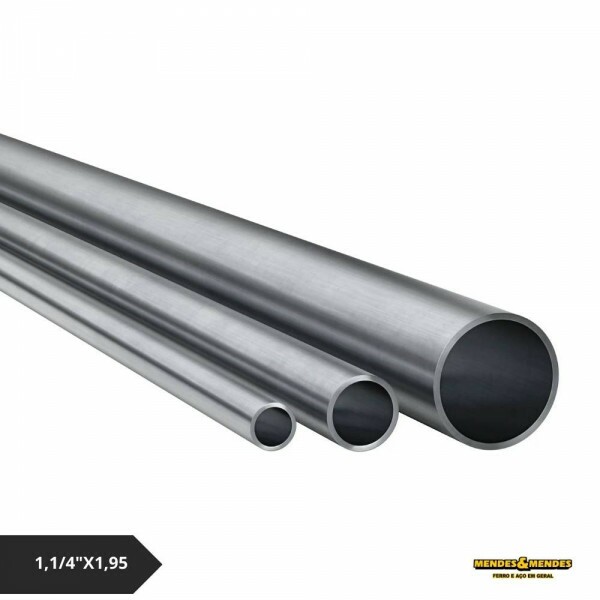 Tubo Redondo Galvanizado 1,1/4"X1,95 (14)