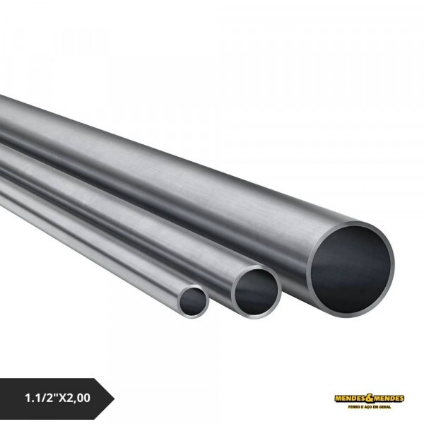 Tubo Industrial Redondo 1.1/2"X2,00 (14)