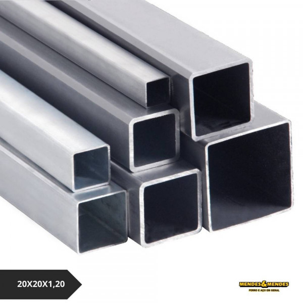 Tubo Industrial Quadrado FF (Laminado Fina a Frio)20X20X1,20 (18) Tubo Industrial Quadrado FF (Laminado Fina a Frio)20X20X1,20 (18)