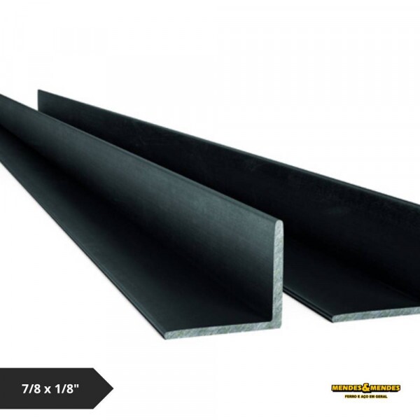 Cantoneira de Ferro 7/8 x 1/8" - 6 Metros