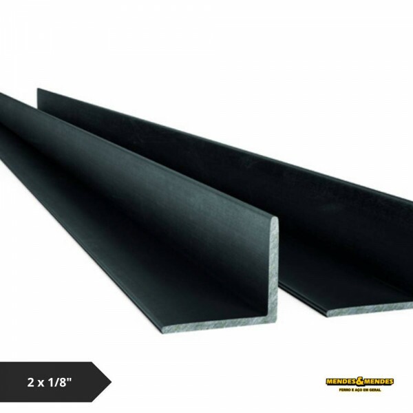 Cantoneira de Ferro 2 x 1/8" - 6 Metros