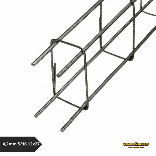 Coluna De Ferro 4,2mm 5/16 12x27 - 6 Metros