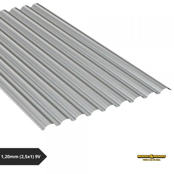 Lambri Ondulado Fina Frio 1,20mm (2,5x1) 9 V