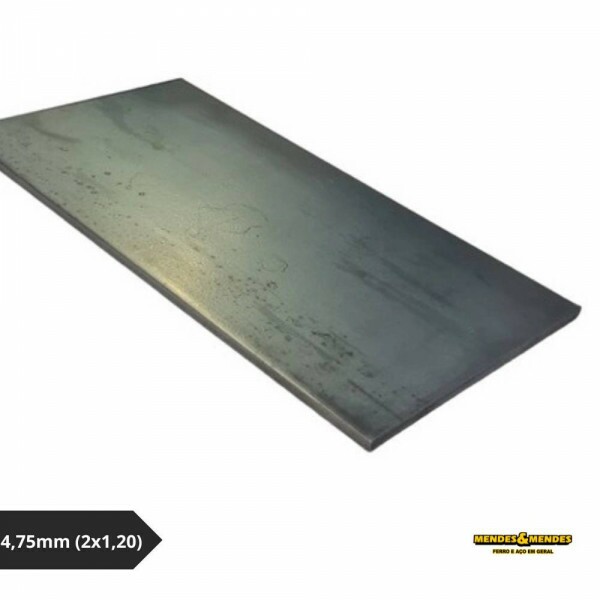 Chapa Grossa 3/16" 4,75mm (2x1,20)