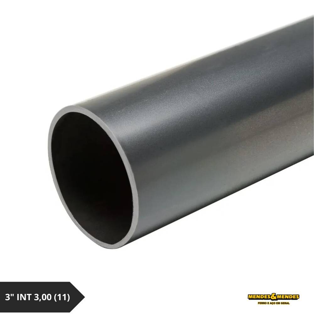 Tubo Redondo Galvanizado 3" INT 3,00 (11) | Resistência e Durabilidade ...