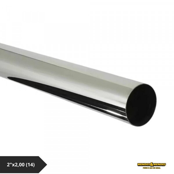 Tubo Redondo Inox 2"x2,00 (14)