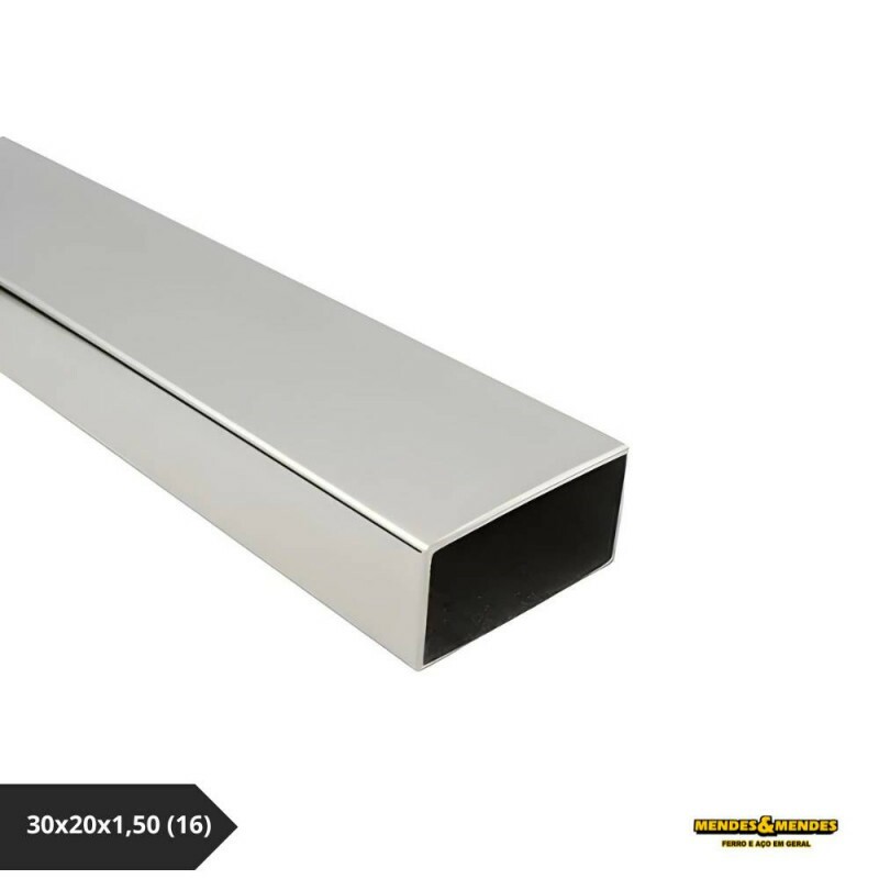 Tubo Retangular Inox 30x20x1,50 (16)