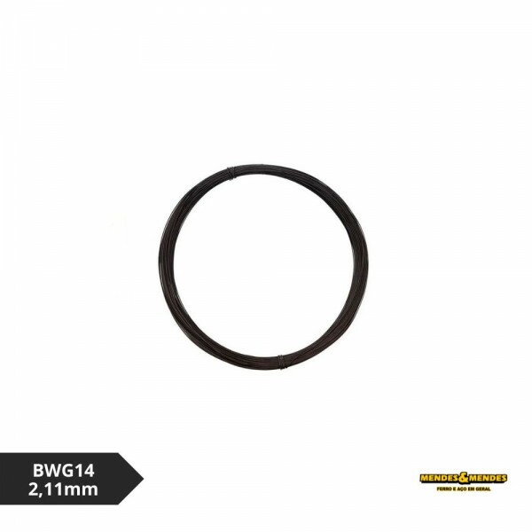 Arame Recozido de Ferro BWG14 2,11mm 5KG