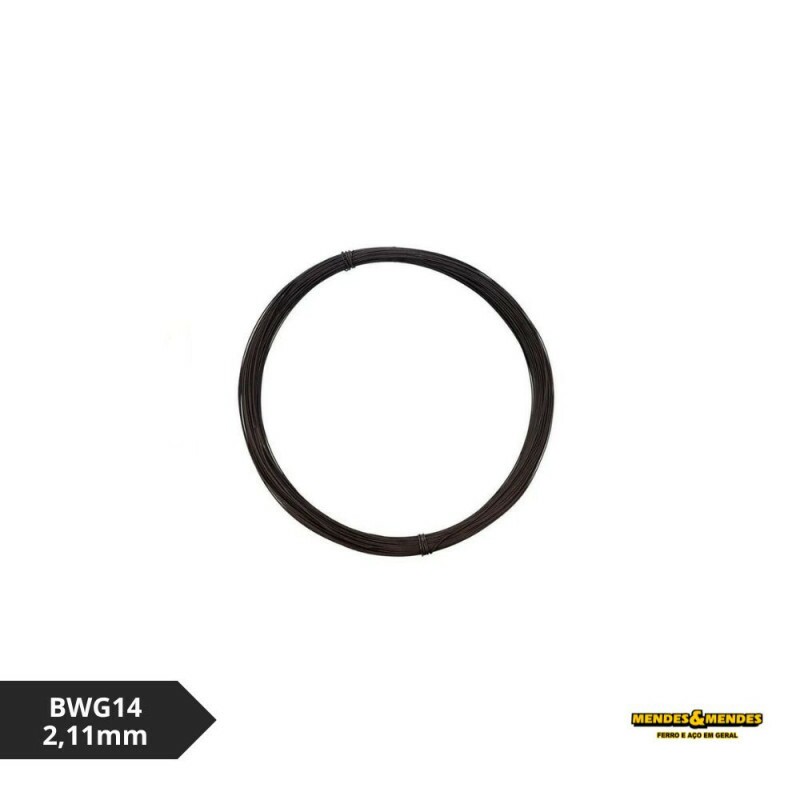 Arame Recozido de Ferro BWG14 2,11mm 5KG